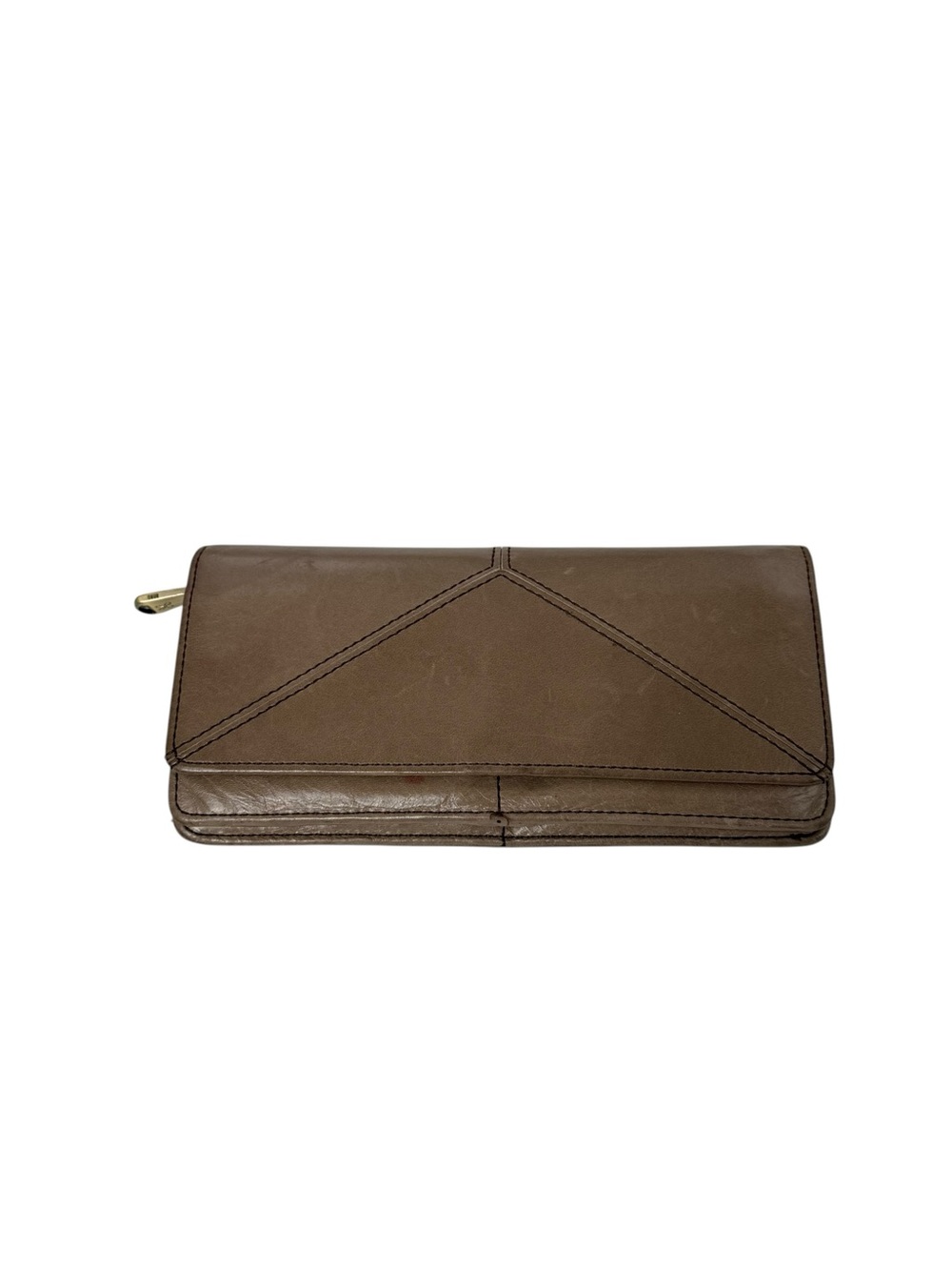 HOBO Classic taupe neutral Leather Wallet